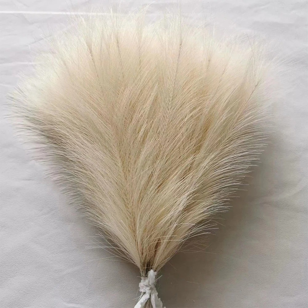 5/10/20PCS Artificial Pampas Grass Boho Wedding Party Home dcor Fluffy Reed 42CM