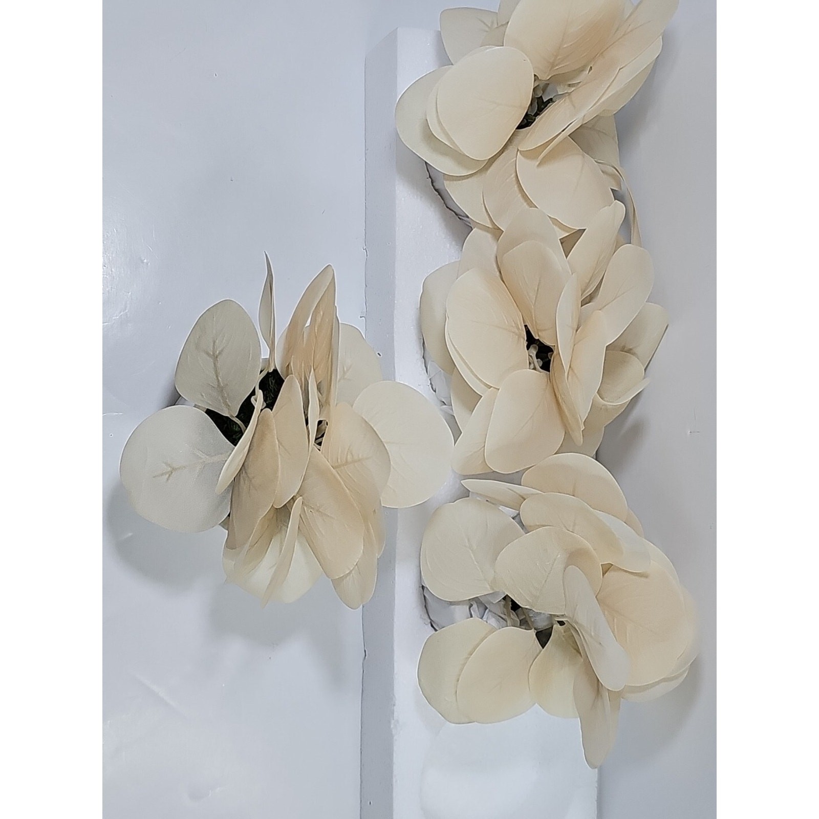 *NIB* Threahold 4-Pack Artificial Tabletop Arrangement – Cream – 6.5” tall
