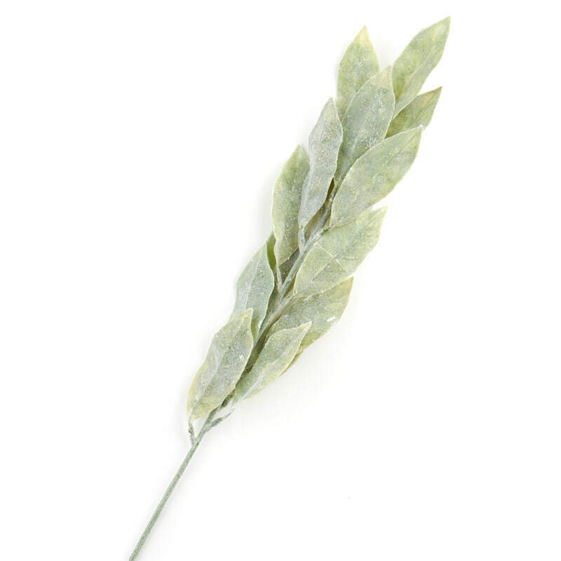 4 Factory Direct Craft Flocked Vinyl Lamb’s Ear Sprays for Indoor Decor