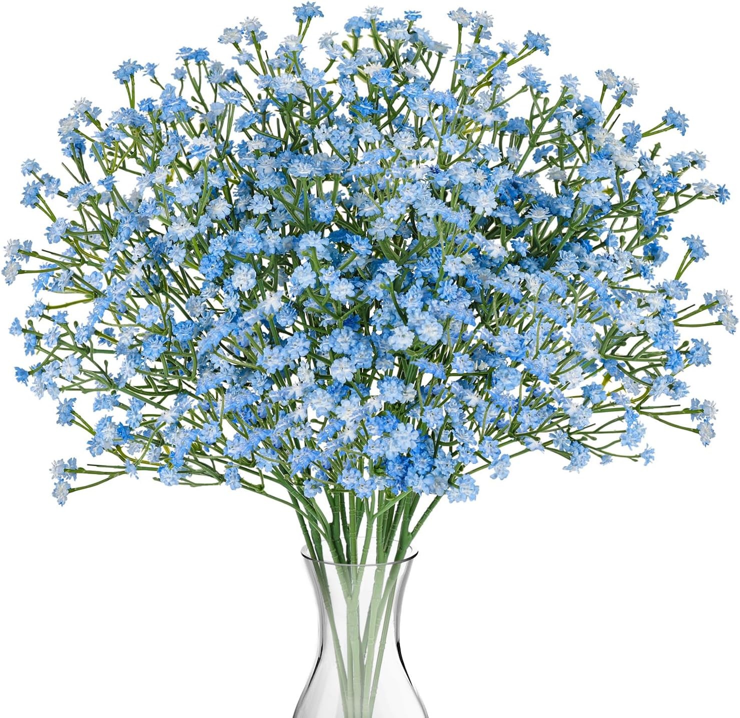 15 Pcs Baby’s Breath Artificial, Gypsophila Bulk Real Touch Decor