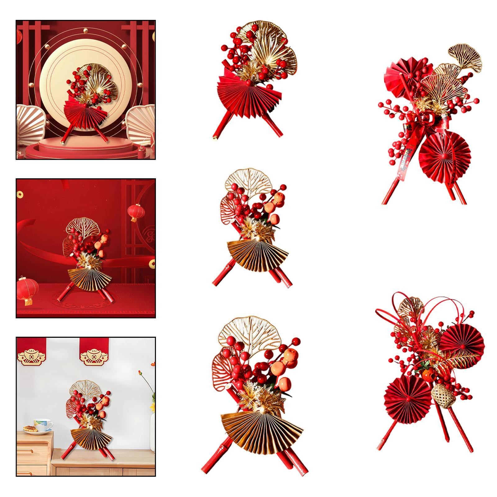 Chinese New Year Desk Decor Gift Tabletop Ornament for Office Table Bedroom