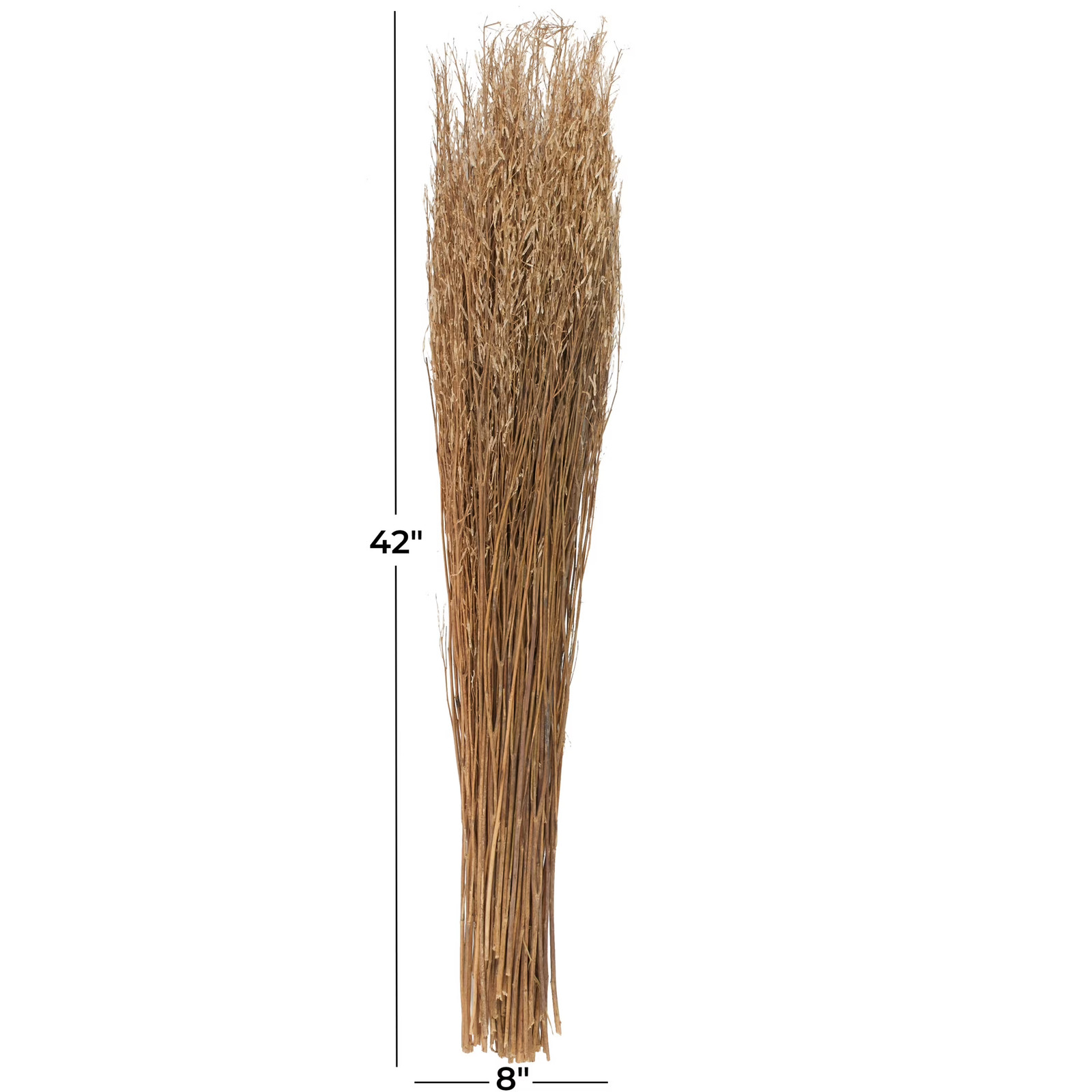 42″ Tall Sticks Dried Plant Natural Foliage Bouquet with Grass,