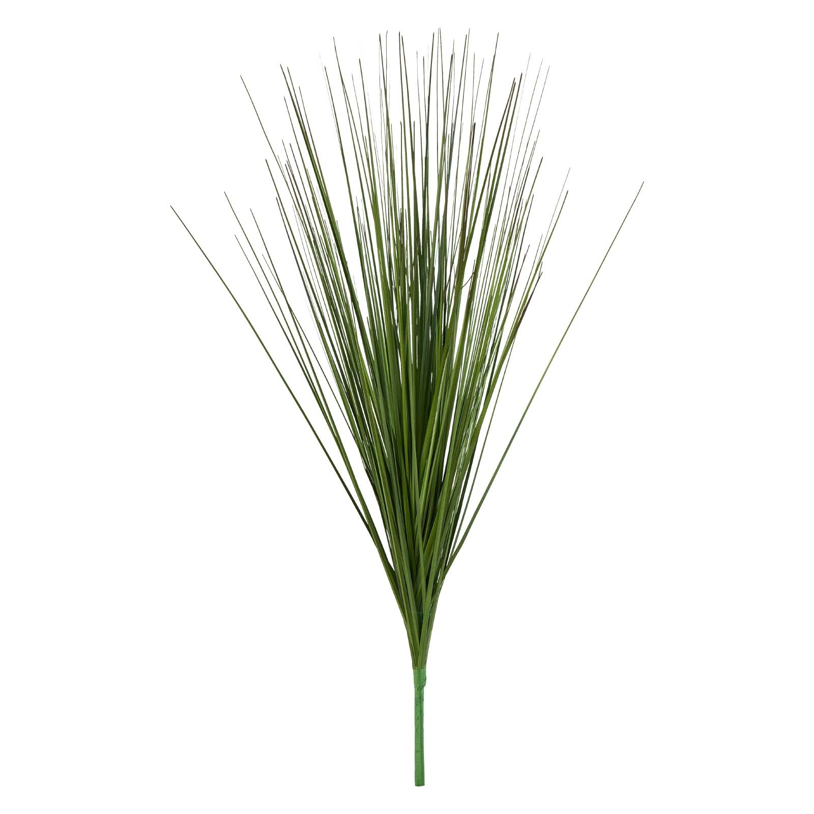 Uimoso Artificial Grass Plant 27-Inch Faux Onion Grass, 8-Pack Greenery Shrubs