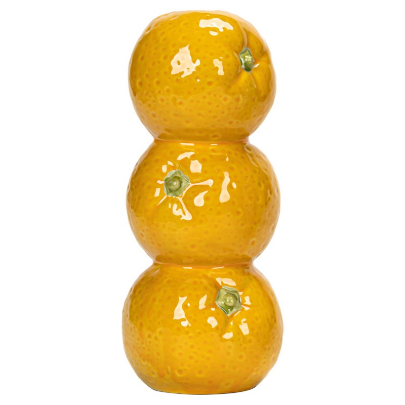 Ceramic Fruit Flower Holder Nordic Style Desk Decor Vase Centerpiece
