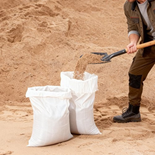 Empty Sandbags, 300 Packs 16 x 26 in, Heavy Duty Sand Bags Sacks with Ties, 50lb
