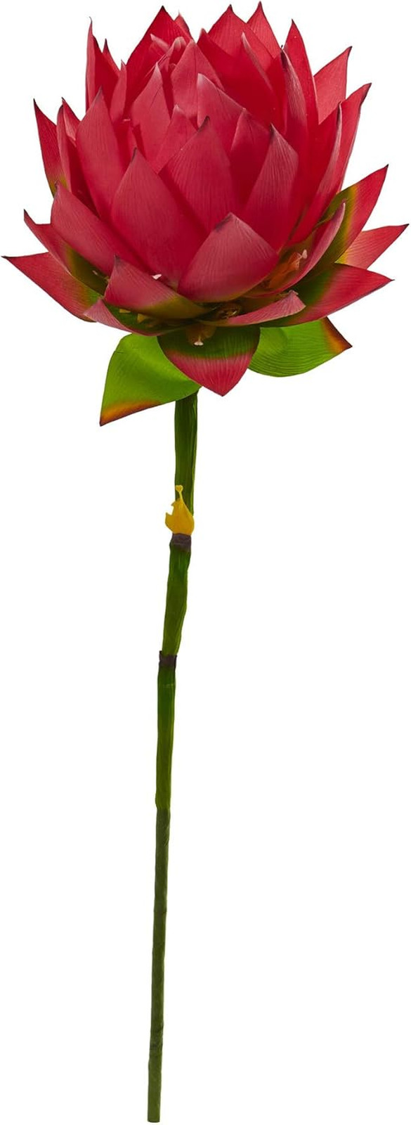 34” Musella Artificial (Set of 4) Silk Flowers, Red