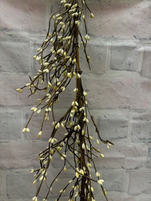 Pip Berry Garland Cream 4′ FULL BEAUTIFUL BERRIES