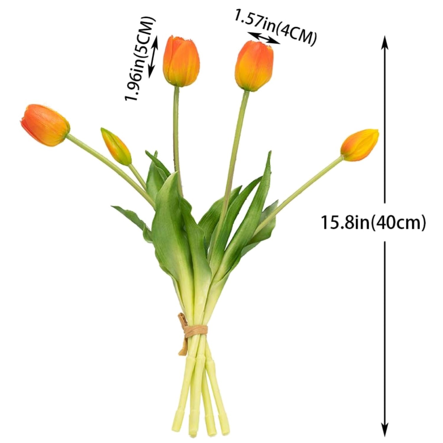 Soft Touch Tulips Bouquet – Wedding Party Decor
