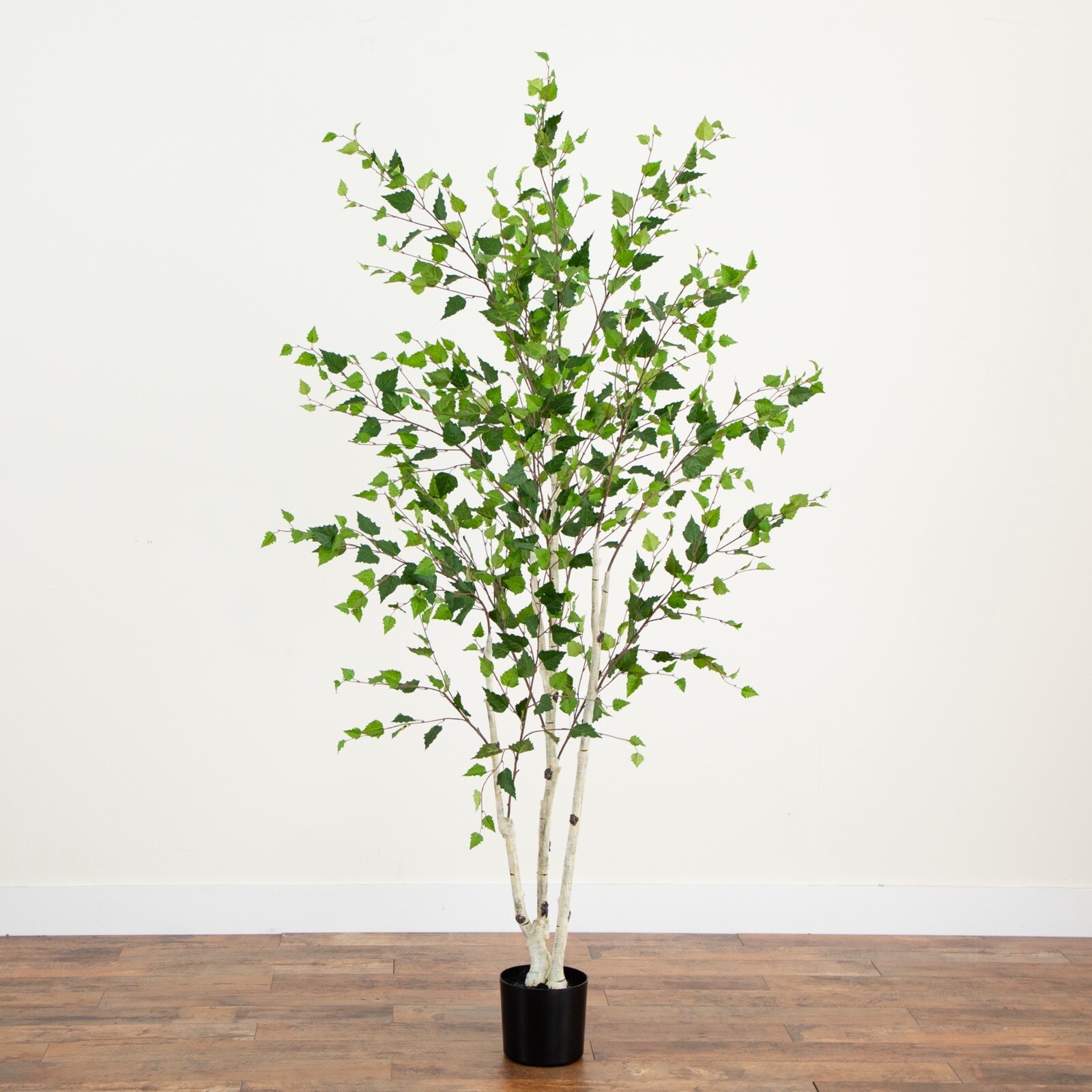 7’ Artificial Birch Tree Home Decor. Retail $259