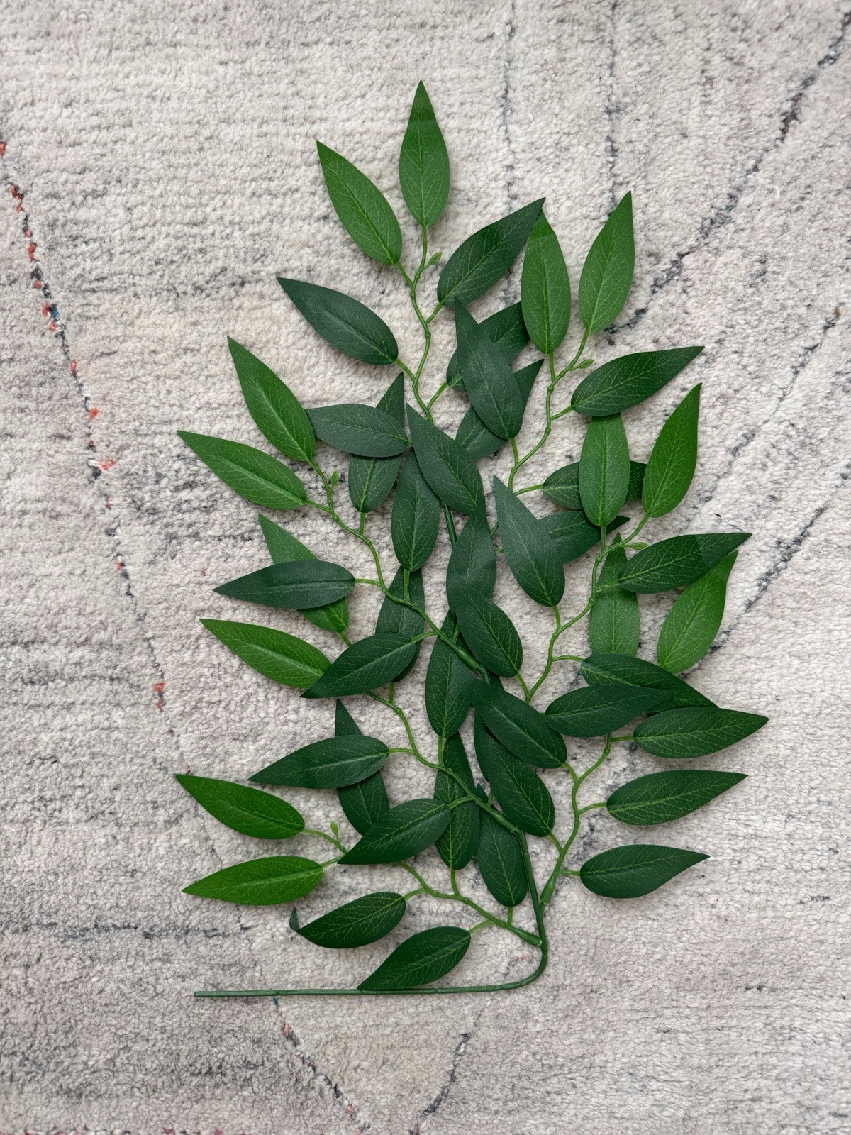 Faux Italian Ruscus Stem 23 Inches Lot of 26