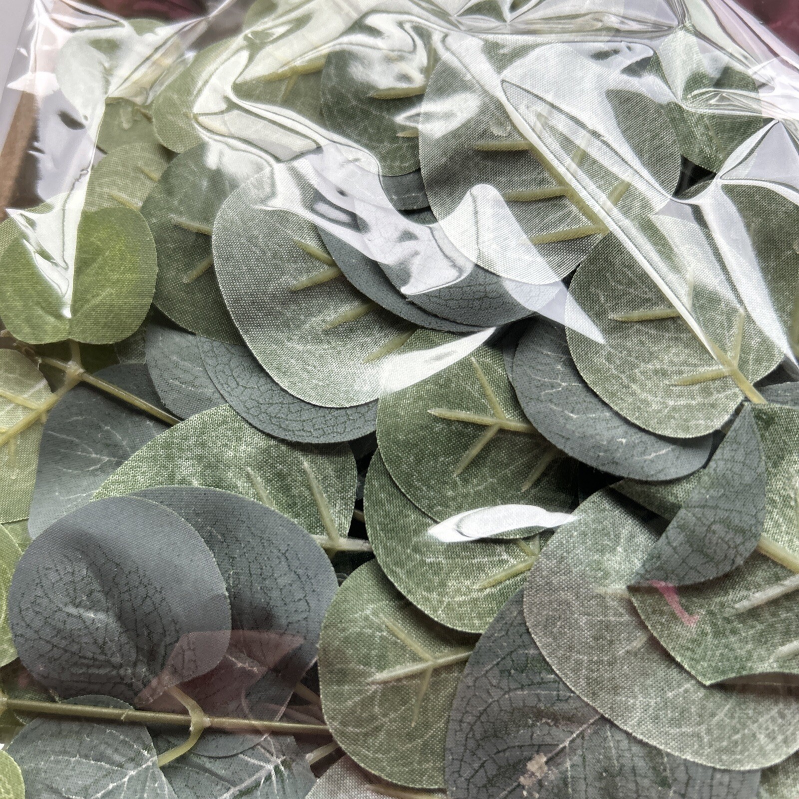Tigeen 100 Pcs Artificial Eucalyptus Stems Tall 11.8 Inch Tall Faux Eucalyptus