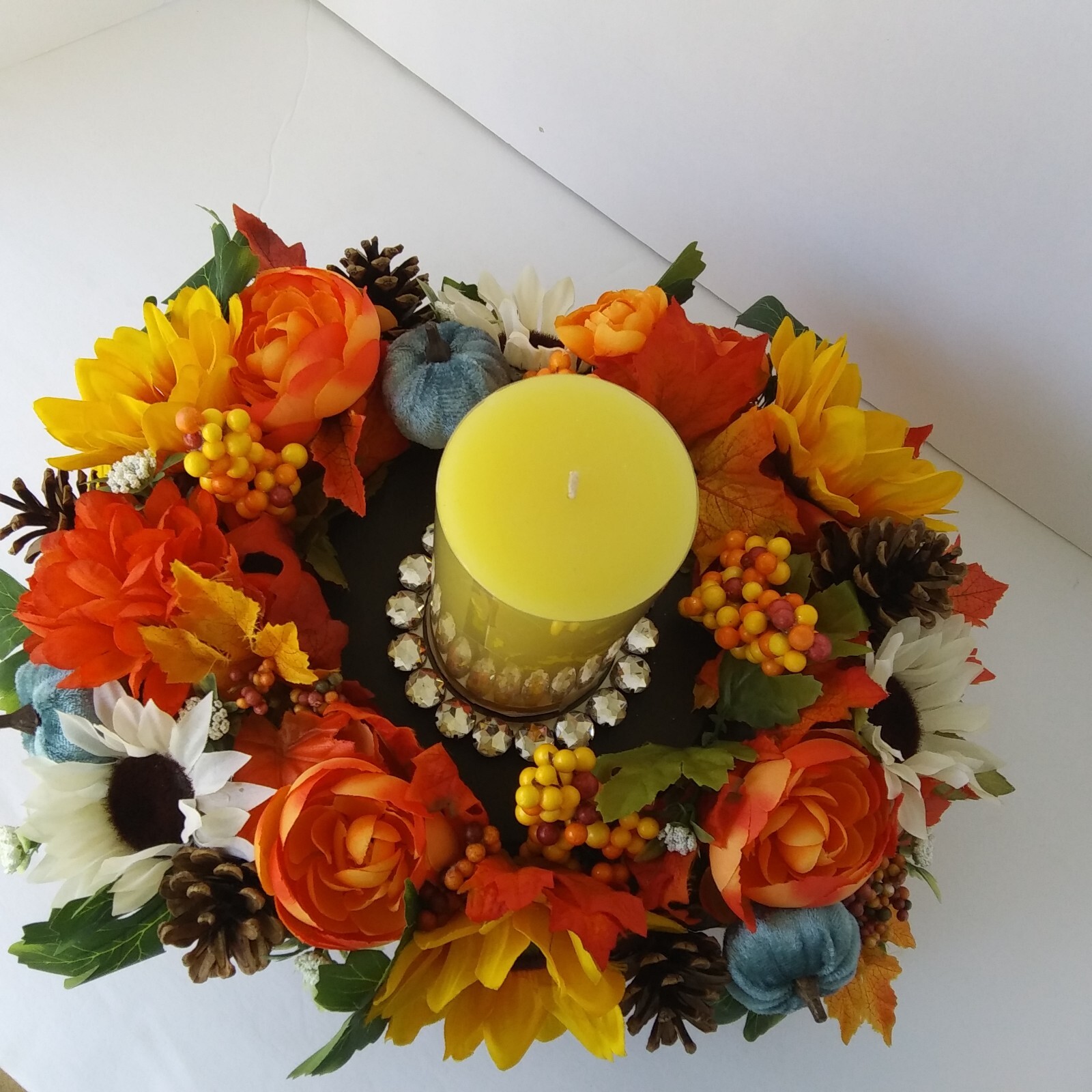 HandmadeThanksgiving Floral Centerpiece Fall Floral Arrangement Fall Decor