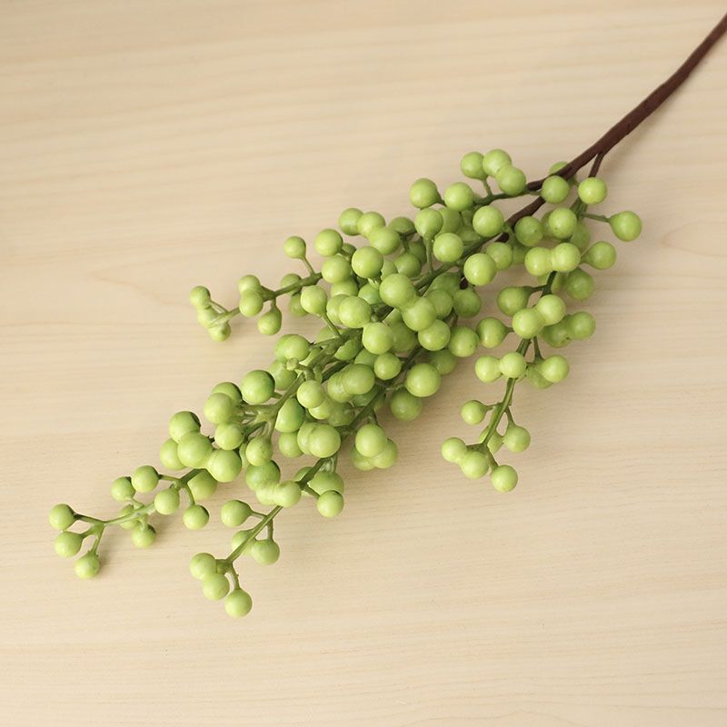 Black Fruit Berry Branch Flowers Wedding Home Party Decor Foam Artificial Flower