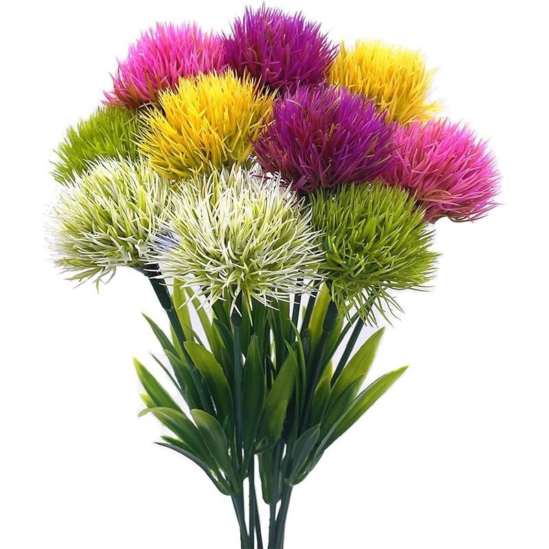 Artificial Dandelion Bouquet 3/5/10pc 26cm Fake Flowers for Home & Wedding Decor