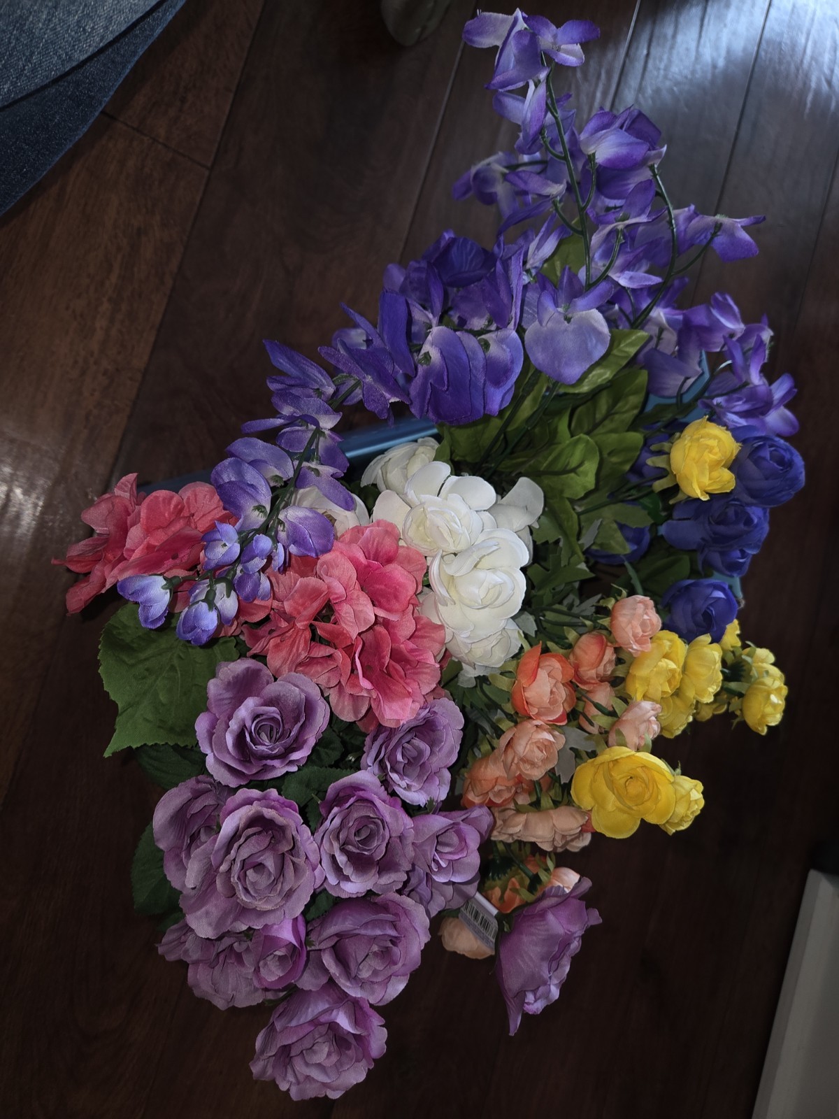 Multicolor Artificial Flowers Assortment