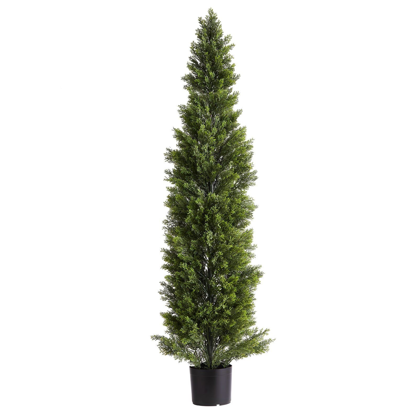 60in 2 Pc Fake Topiary Shrubs Ideal Height For Doorscape Decor