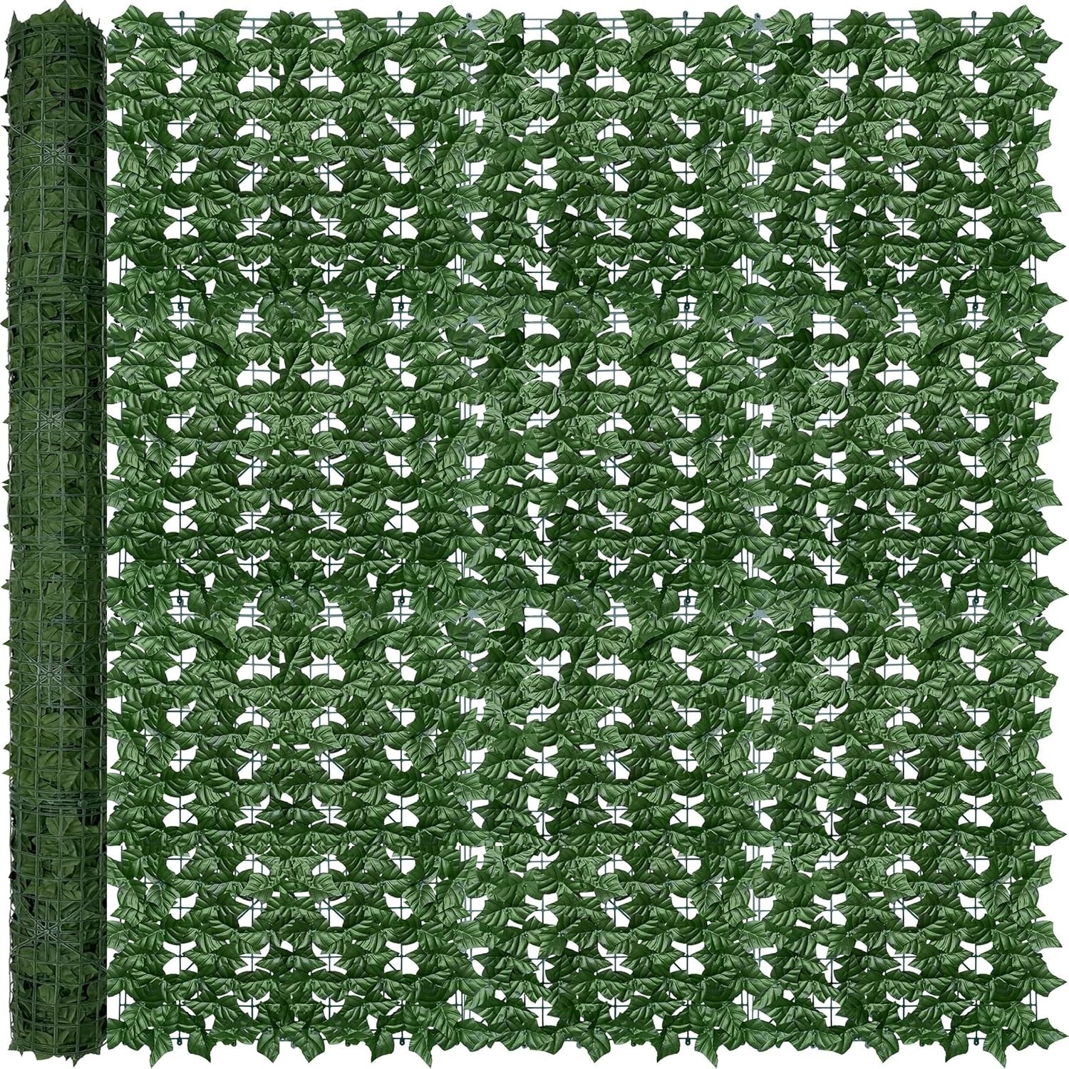 Greenery Backdrop Ivy Fence: UV-Anti Faux Panels – 72 Sq Ft