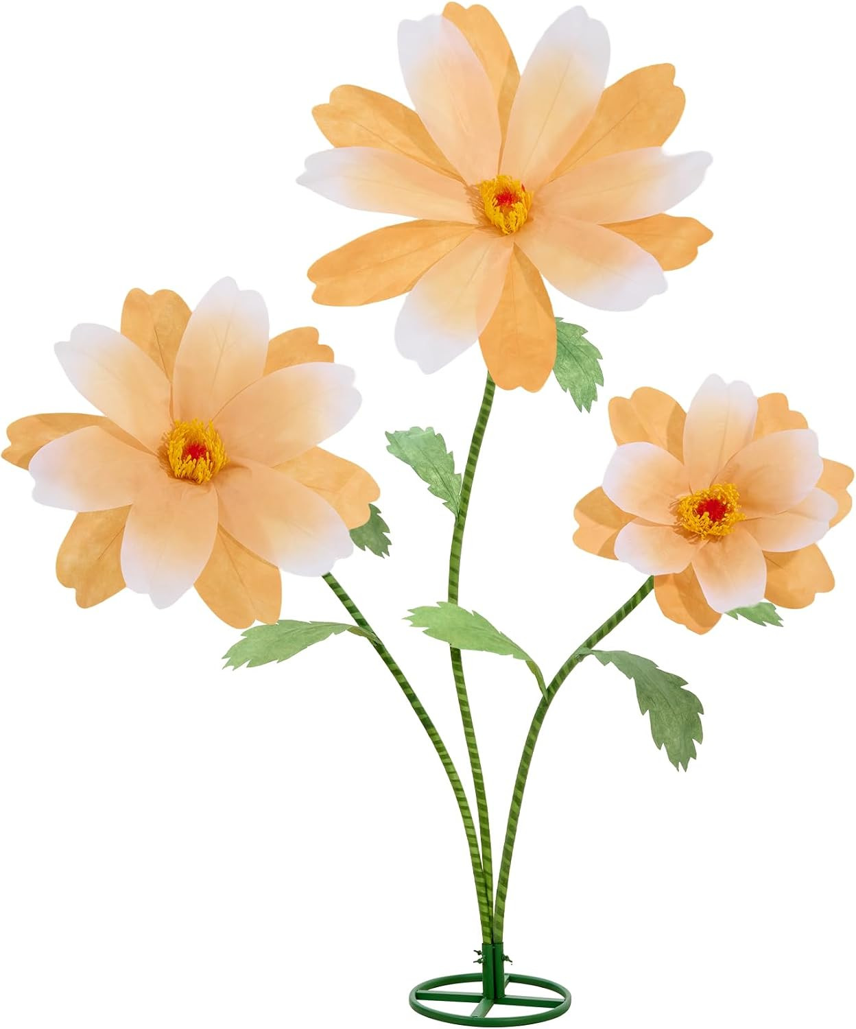 Giant Daisy Flowers for Decoration with Stand 5.9 Ft Big Flowers for Decorations