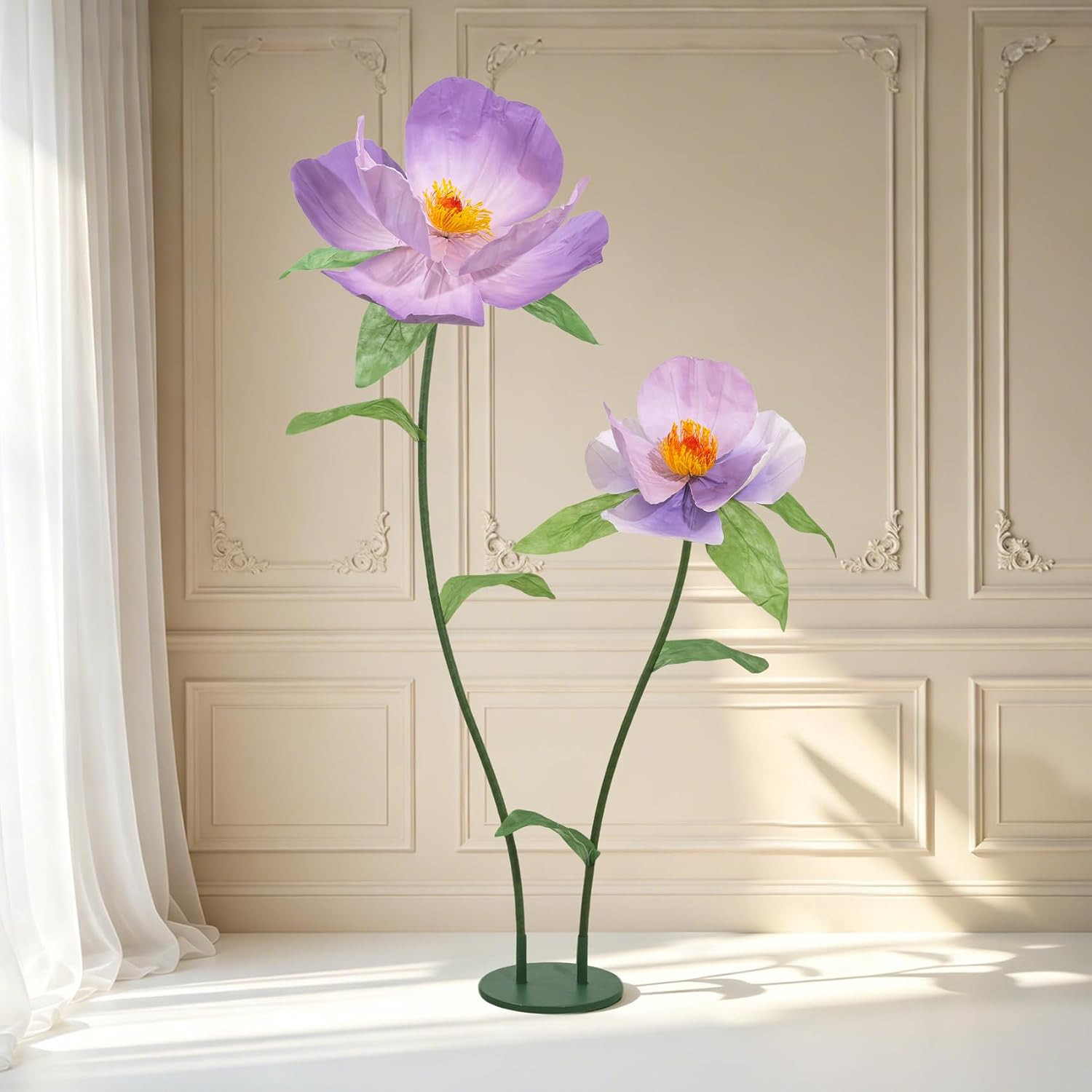 Giant Paper Flowers for Wall Decor – 69 Inch Large Crepe Paper Artificial Flower