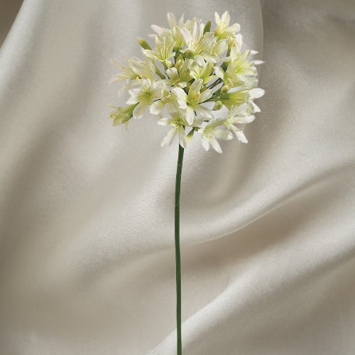 Artificial agapanthus stem CREAM
