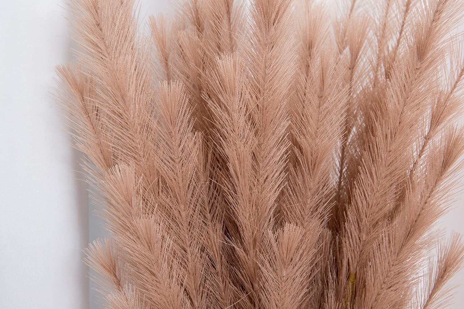 Faux Pampas Grass 8 PCS 30″/76cm Dried Fluffy Artificial Flowers Ascendant Gr…