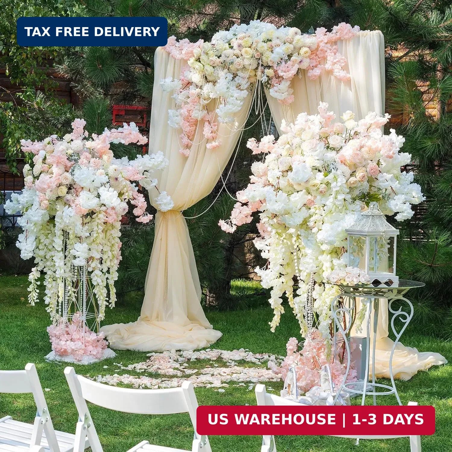 Sggvecsy Cherry Blossom Garland Artificial Cherry Flower Vines 2 Pack Hanging Si