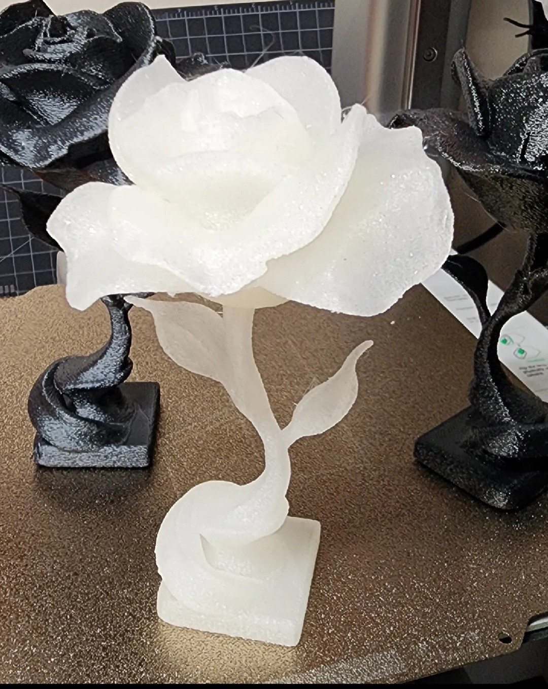 Rose Decor 3D Printed