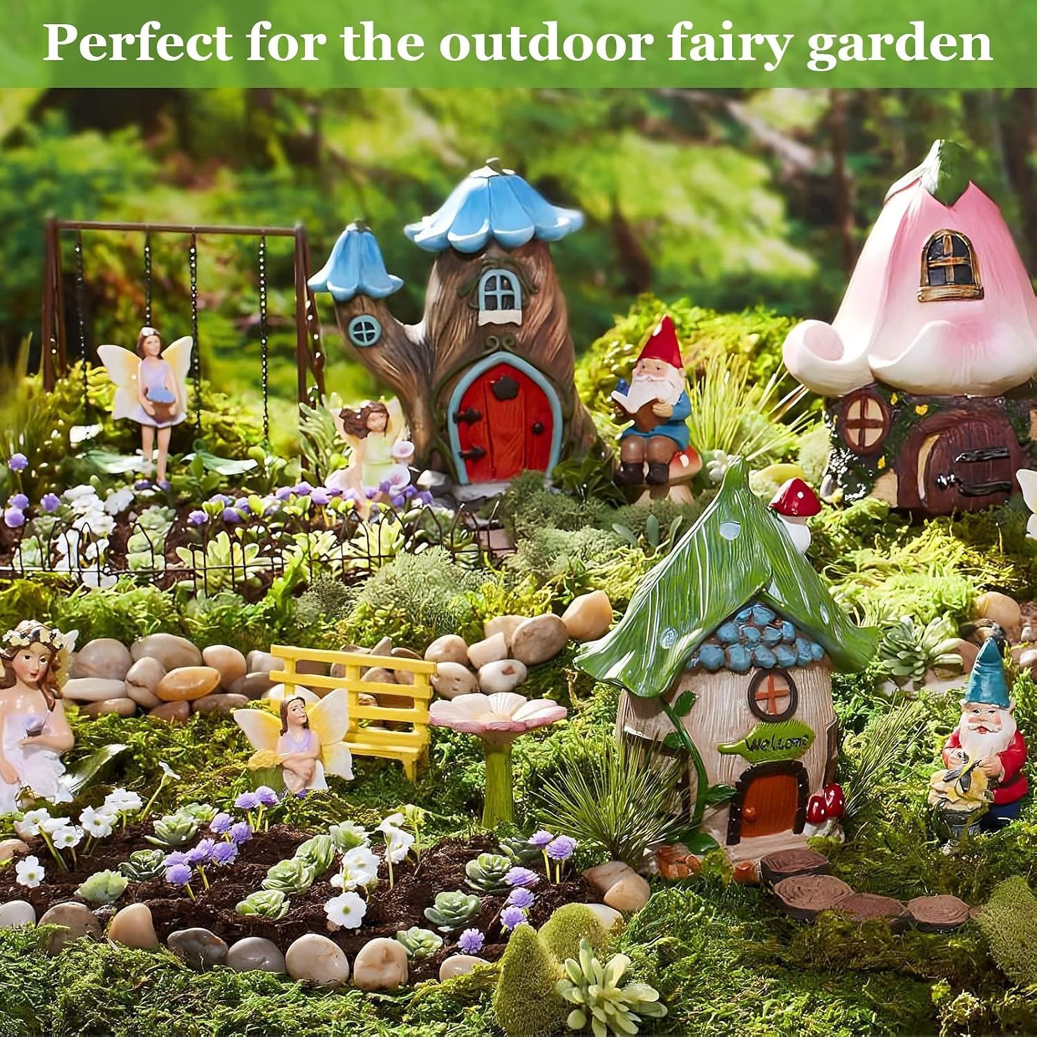 Soft and Textured 1.3LB Natural Moss for Fairy Gardens and Floral Displays