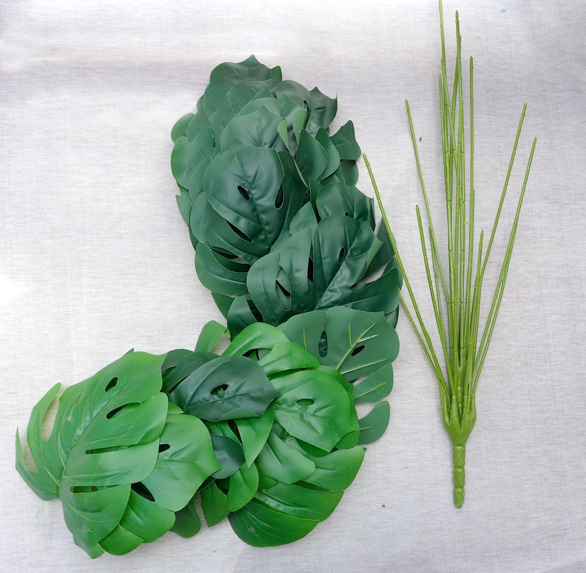 24″ Hight Artificial Plant Tropical Small Tree (#149) 18 Turtle Leaves Home Deco