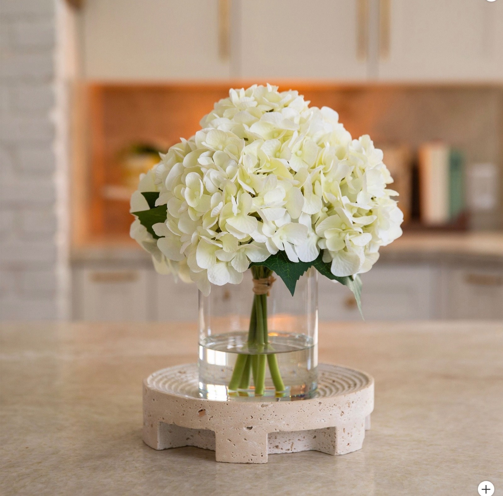 Nearly Natural Faux 12″ Hydrangea Arrangement