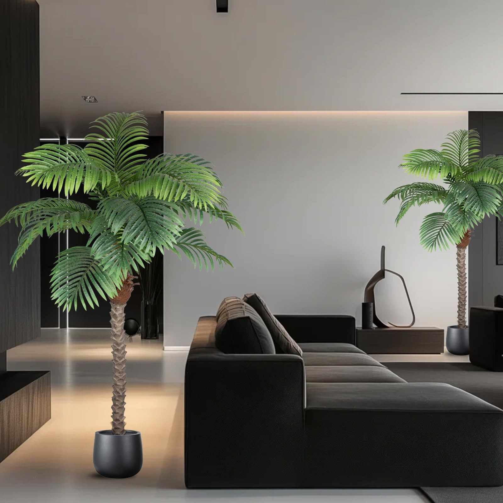 Artificial Phoenix Palm Tree 6ft Tall for Indoor/Outdoor Home Decor