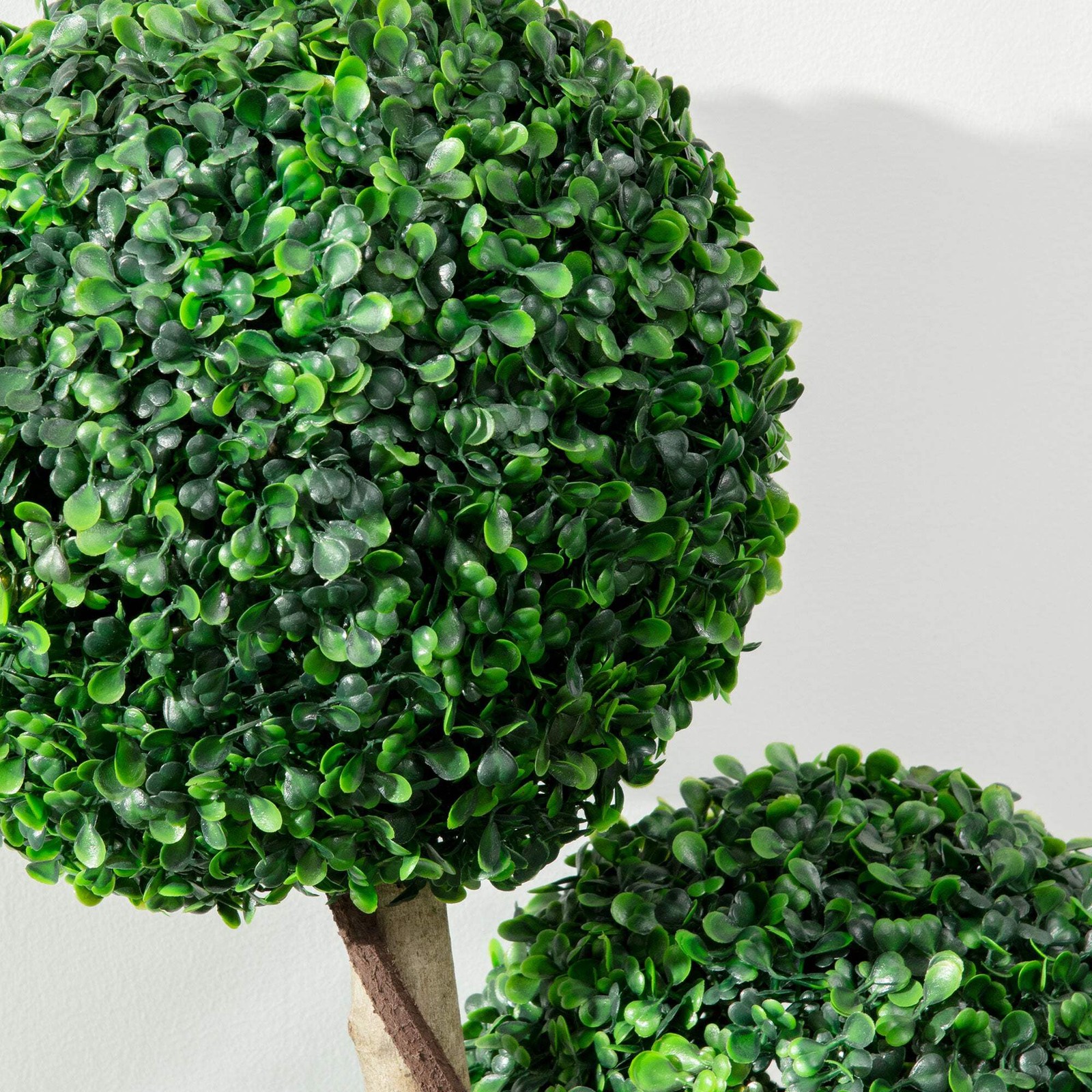 3 Ball Boxwood Topiary Artificial Plant Tree in Pot Indoor Outdoor Home Office D