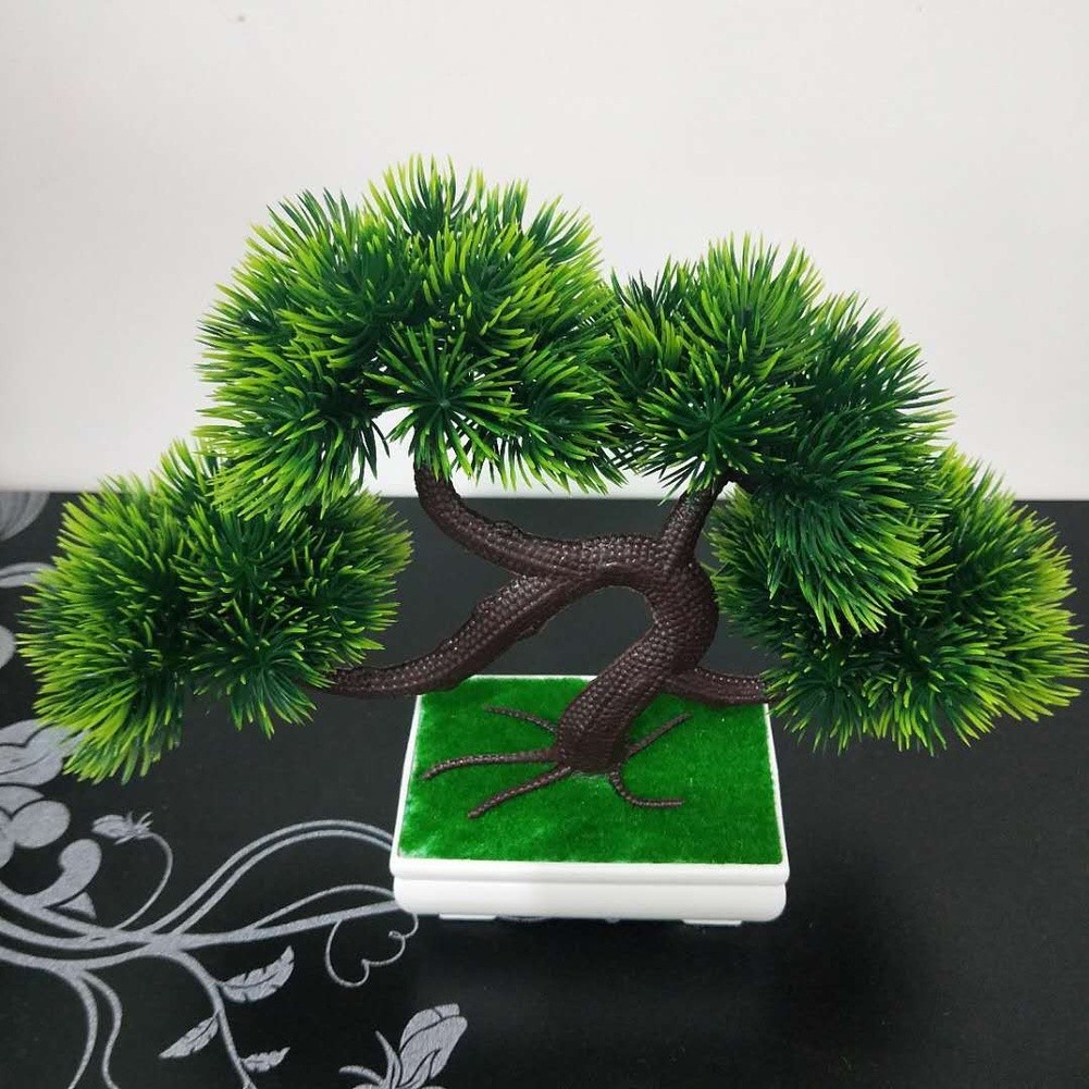 Easy Care Artificial Dragon Claw Pine Bonsai for Modern For Home Decoration