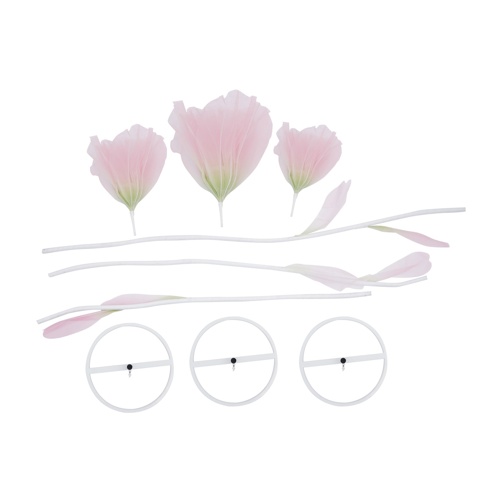 Giant Artificial Flower Decoration for Wedding Background, Artificial Flowers