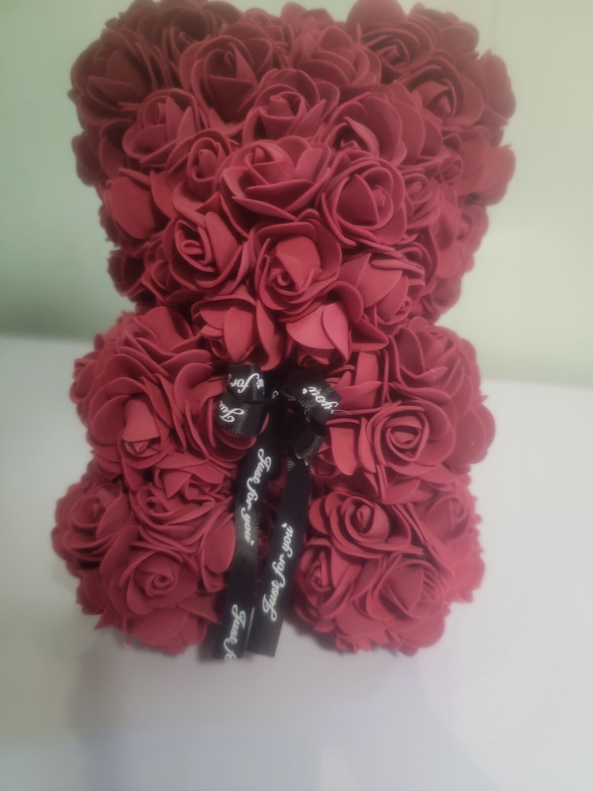 Flower Floral Foam Rose Teddy Bear Romantic Valentine’s Day Gift Girlfriend Wife
