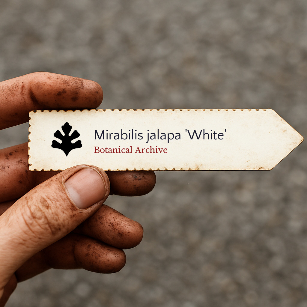 Mirabilis jalapa ‘White’ SEEDS – Four o’clock | Marvel of Peru