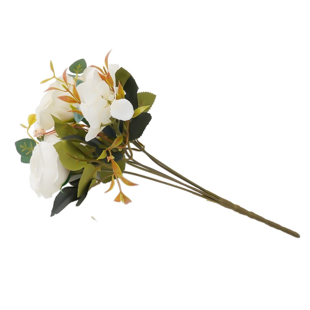 Silk Peony Artificial Flowers Fake Bouquet Wedding Party Decoration UK !