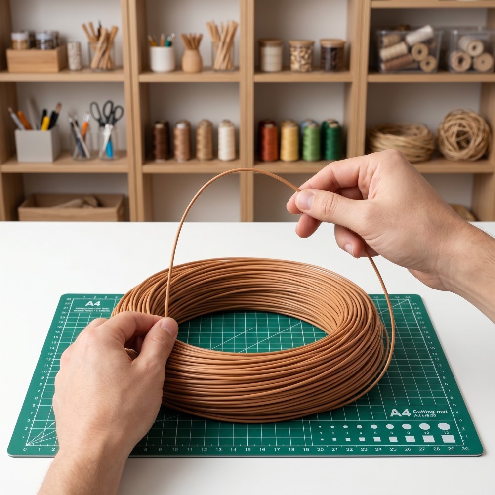 Basket Weaving Supplies Rattan Strips for Furniture Repair Plastic