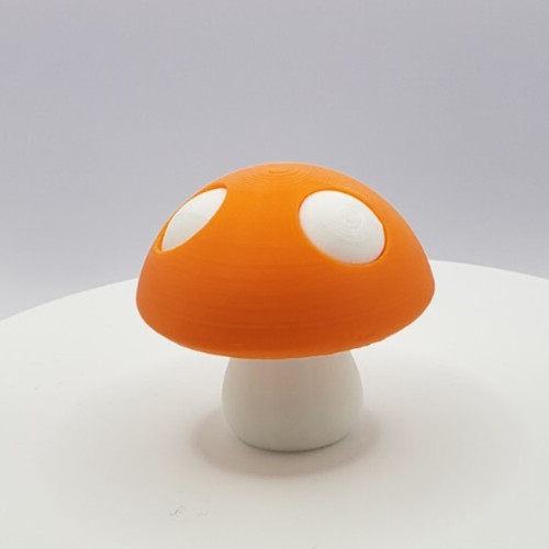 3d printed mushrooms – Set of four