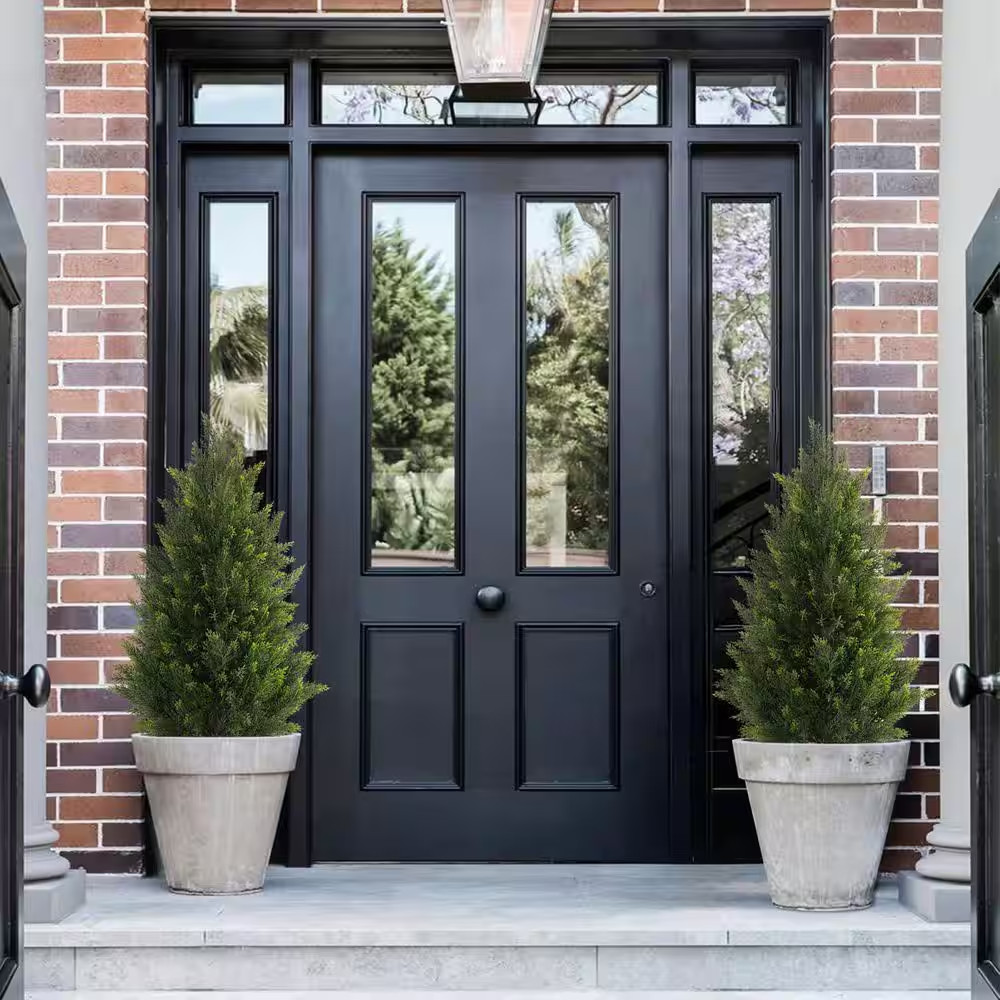 3 Ft Artificial Topiary Cedar Tree in Pot Fake Cypress Bushes for Indoor Outdoor