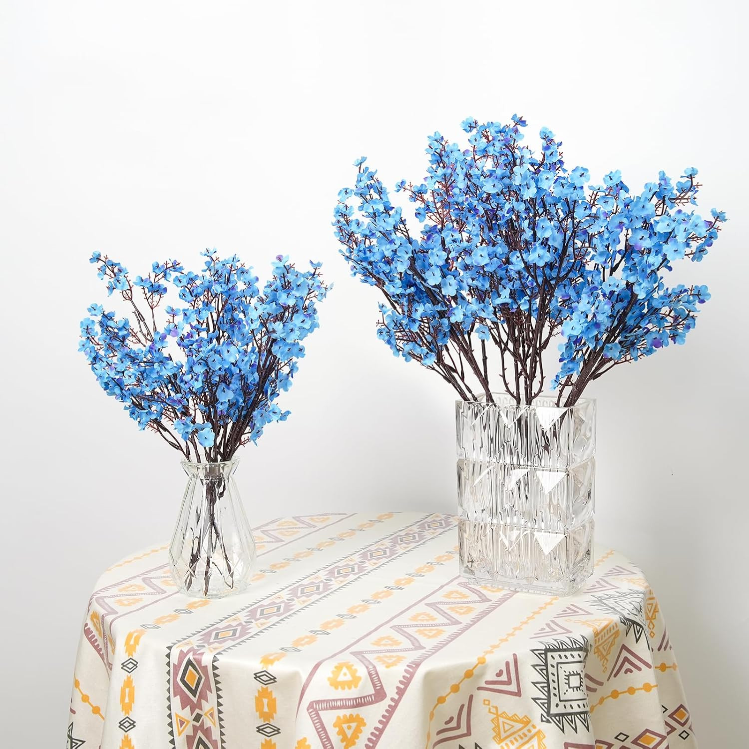 Artificial Silk Flower Bunch Fake Plants Bouquet Garden Wedding Party Decoration
