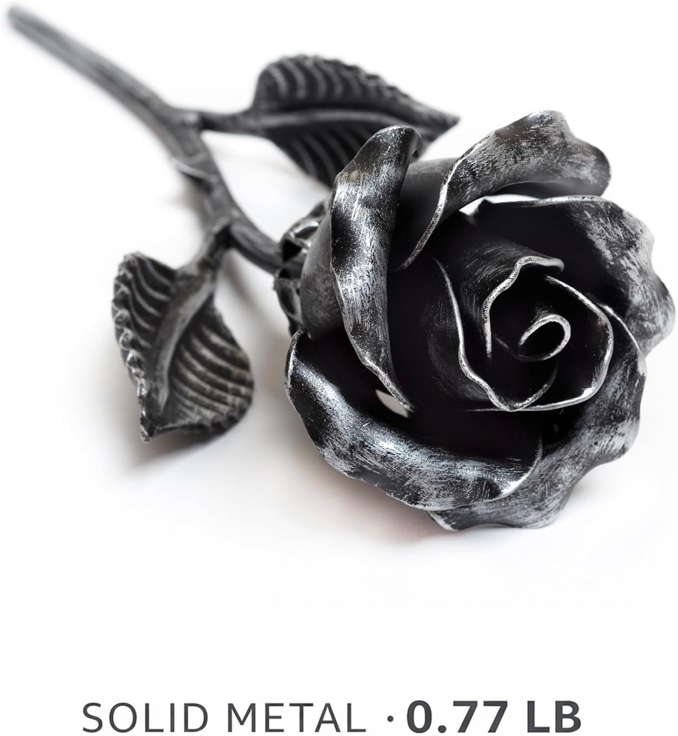 Unique Handcrafted Iron Rose – Symbol of Never-Fading Love for Anniversaries