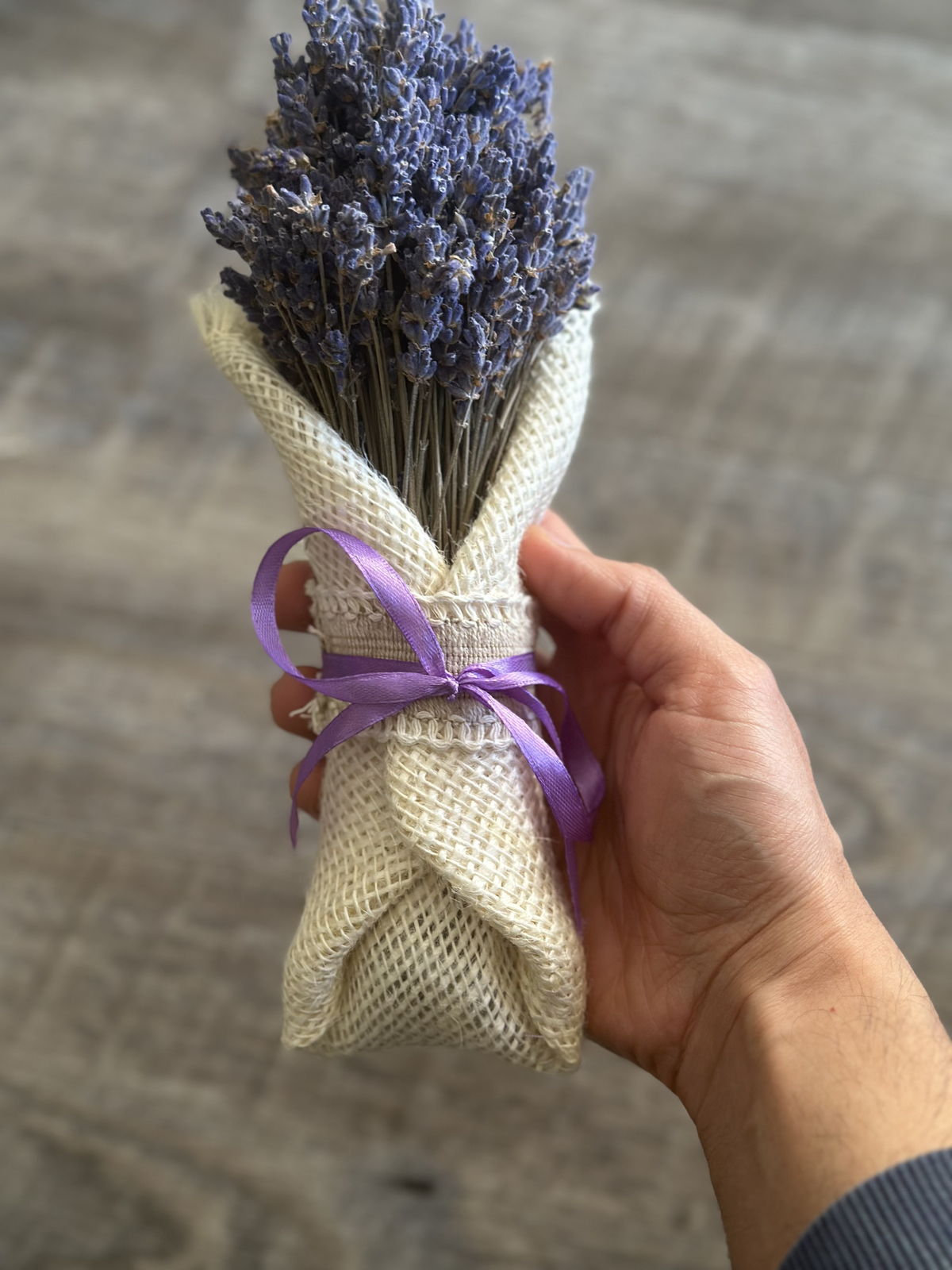 1 Bunch Dried Lavender Flower Bouquet Gift Certified Organic Farm CA