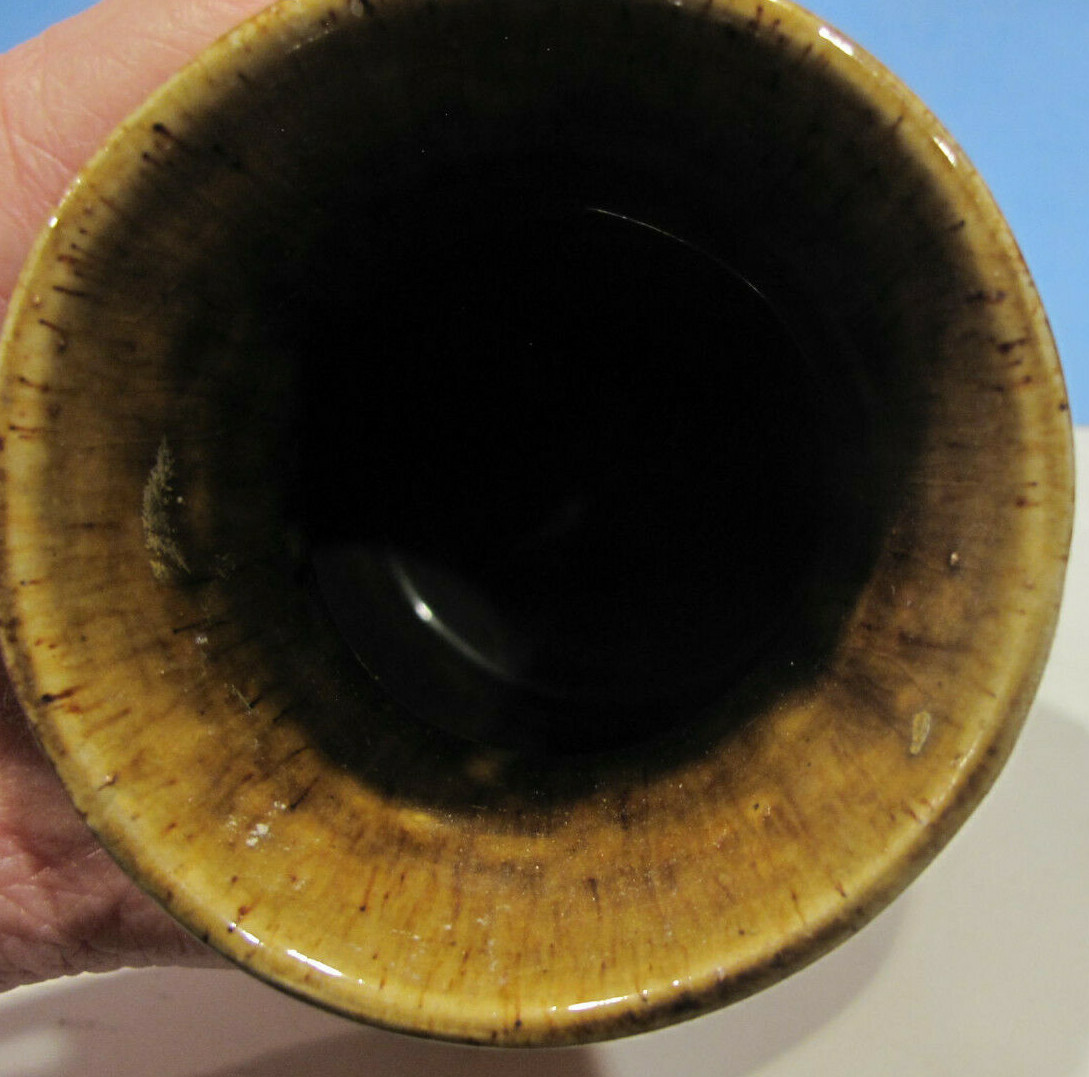 Kokopelli Vase Made in Mexico 6 1/2 inches tall