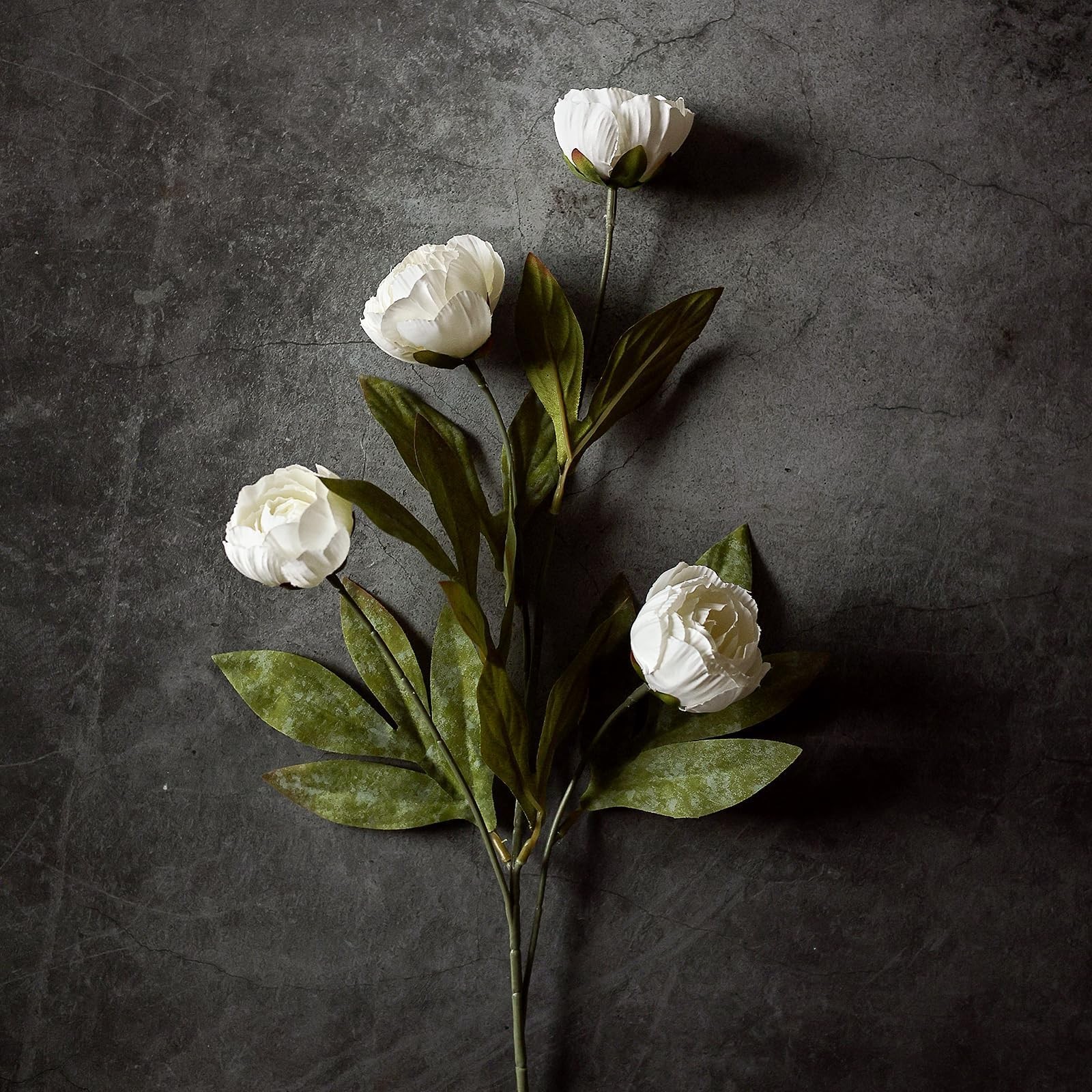 6 Pcs Faux Silk Peony Artificial Flowers for Vase -27″, Bulk Fake Peonies Bra…