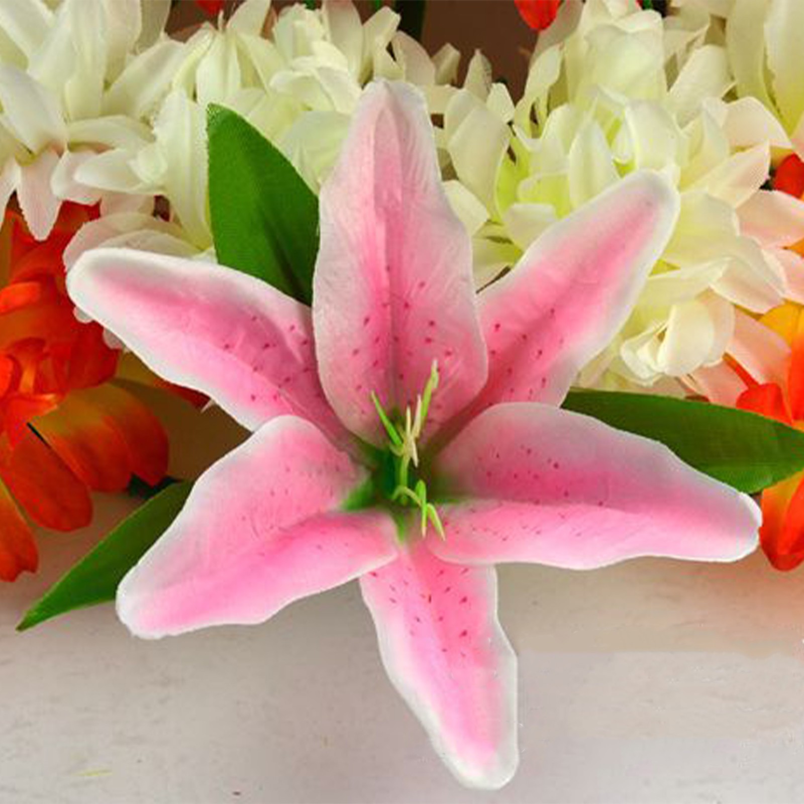 Cemetery Wreath Artificial Memorial Wreath Plastic Loop Silk Cloth Flower For Gr