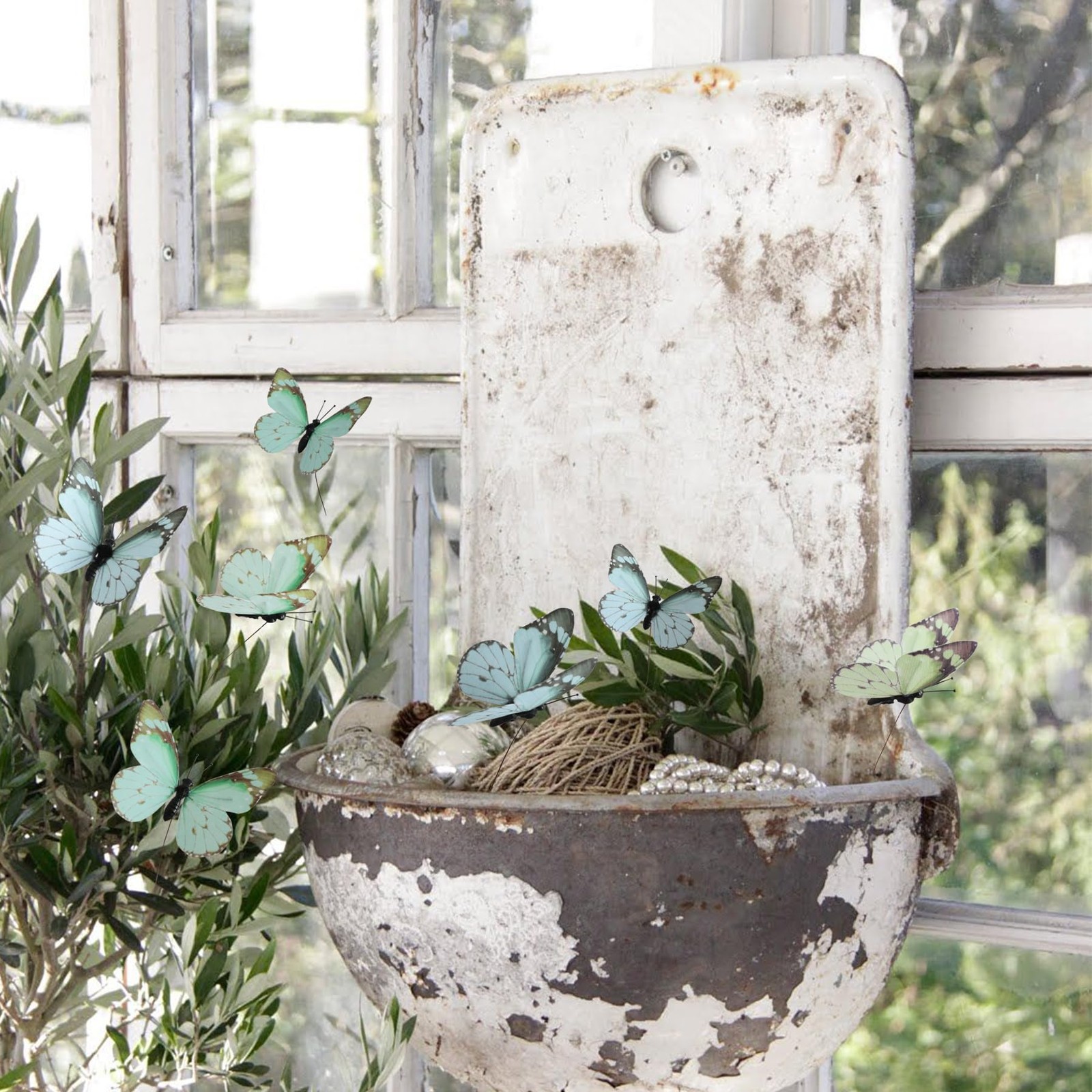 Artificial 3D Decorative Butterflies, Highly Decorative, Suitable for Wedding…