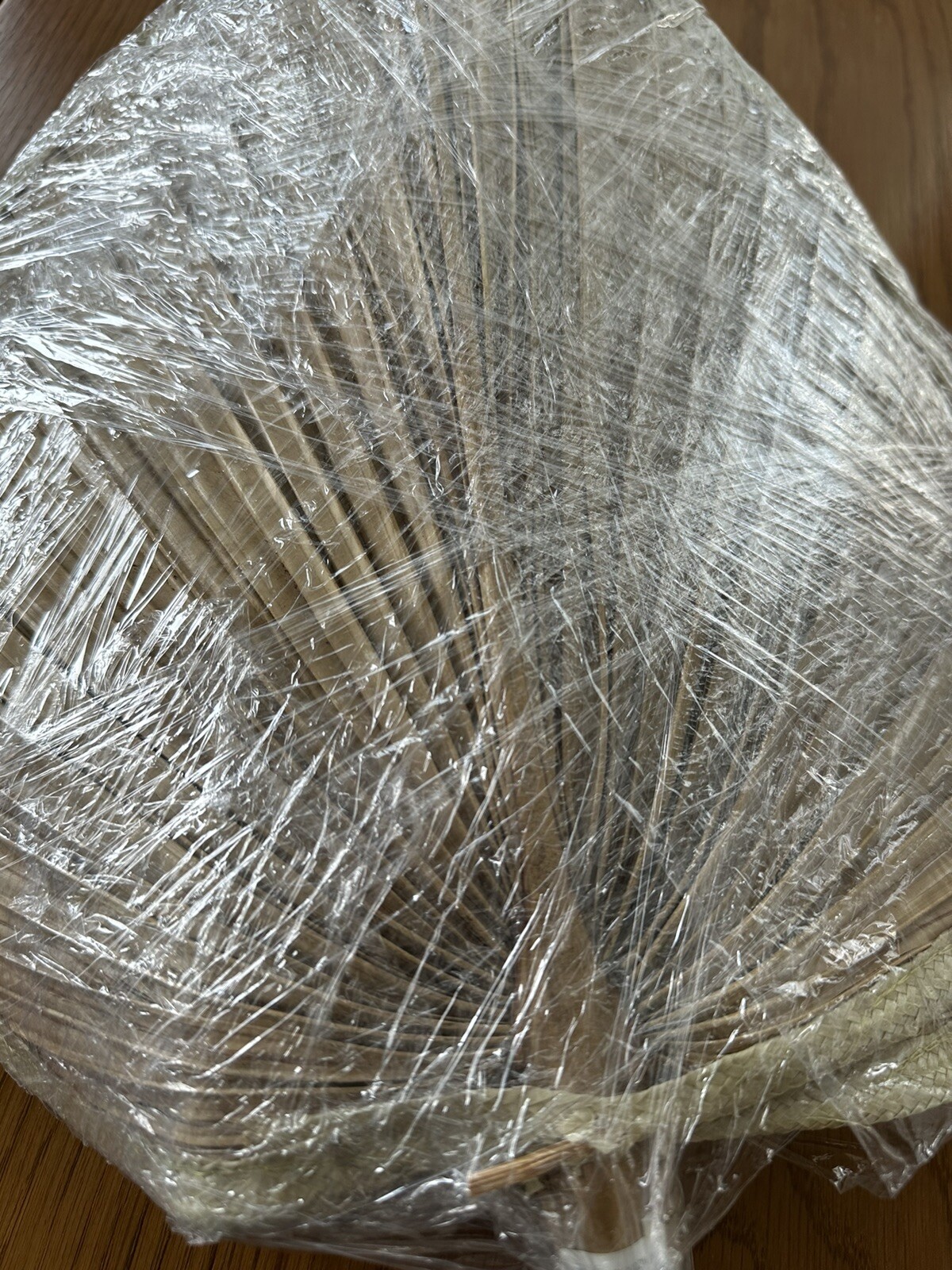 Natural Dried Coconut Hand Made Set 4 Leaf Fan Decor/Wall Hanging – Luau Style