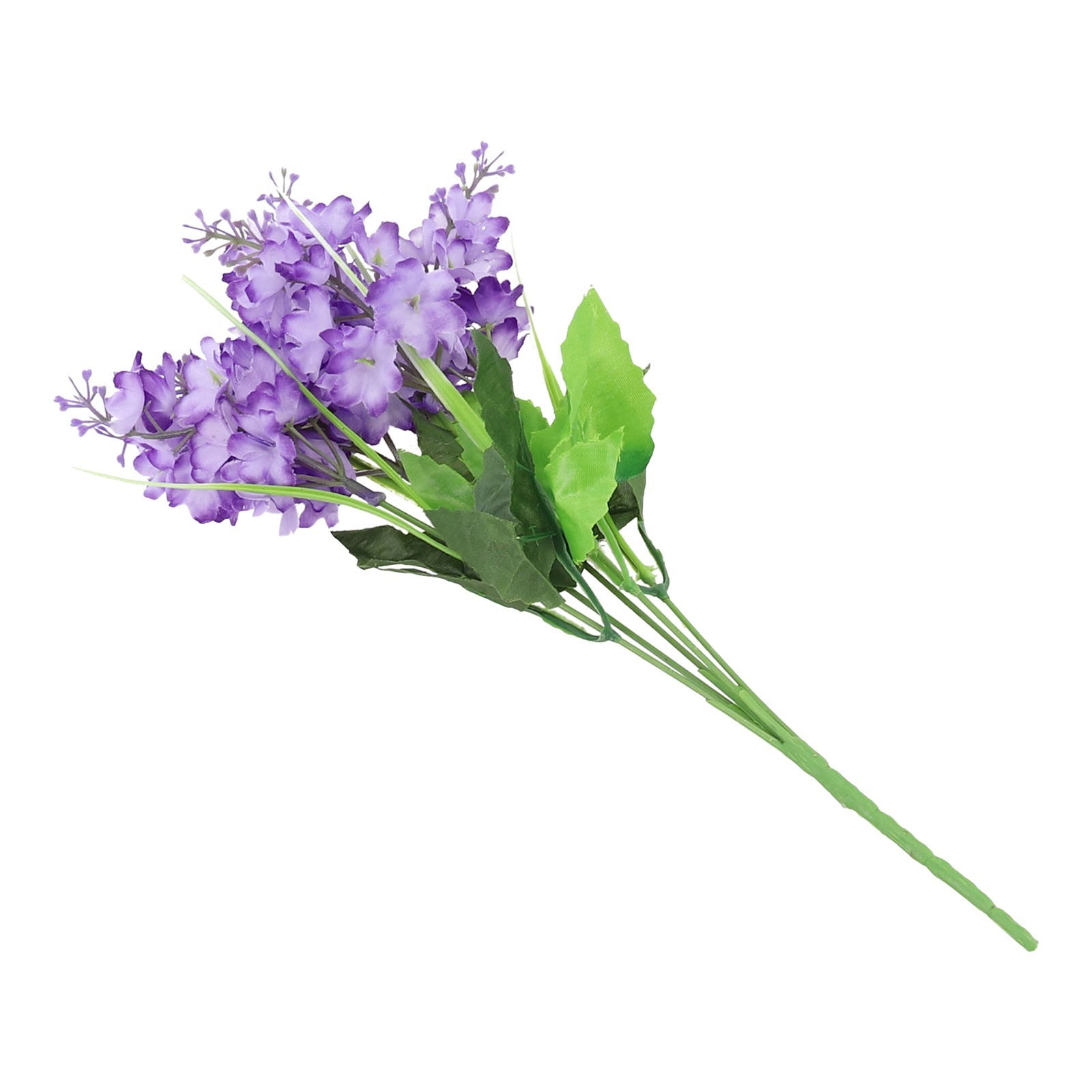 5Heads Artificial Hyacinth Flowers Bunch Wedding Home Grave Outdoor Bouquet