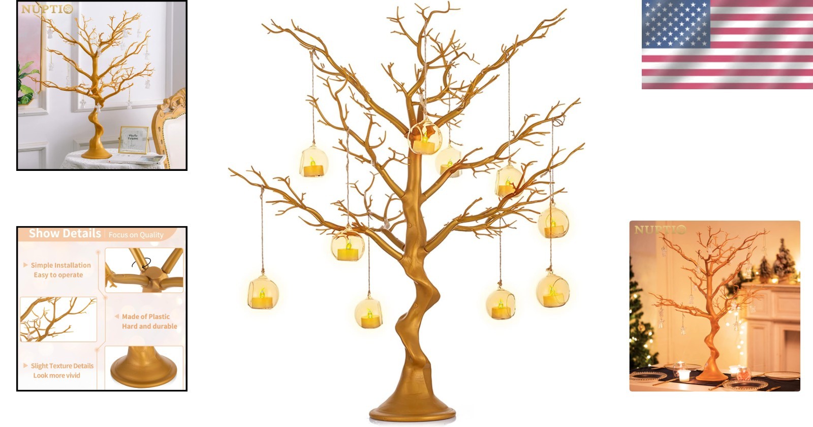 Artificial Manzanita Tree for Wedding Centerpieces